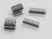 600-3 / 600-4 series Pin- Header- Strips- Single / Double row- 1.27mm pitch- Right Angle